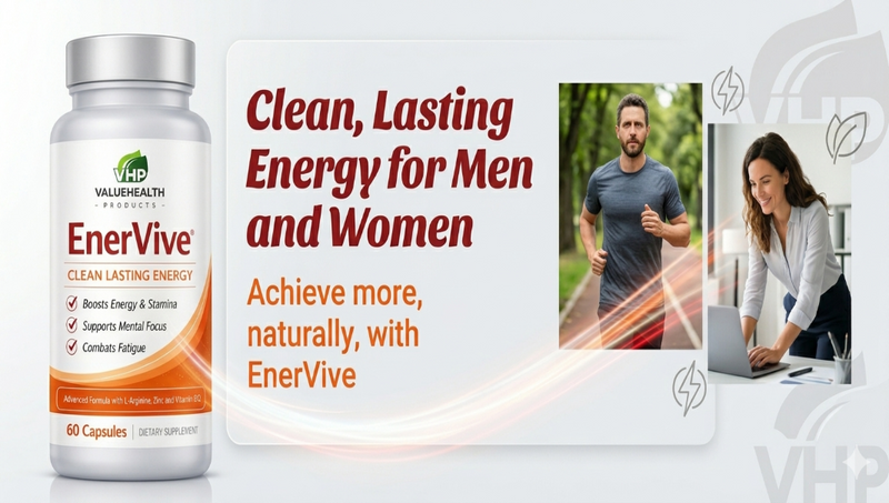 Clean, Lasting Energy for Men and Women