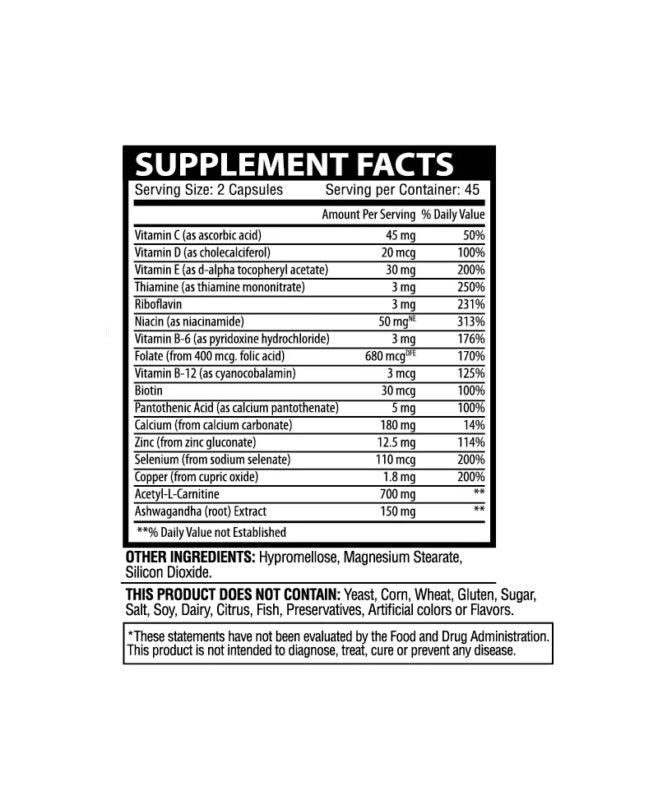 SereniCore™ – Women’s Mood, Relaxation & Daily Wellness Formula