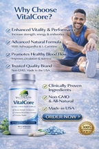 VitalCore™ – Advanced Strength, Energy & Vitality Formula