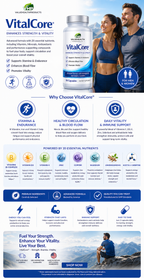 VitalCore™ – Advanced Strength, Energy & Vitality Formula