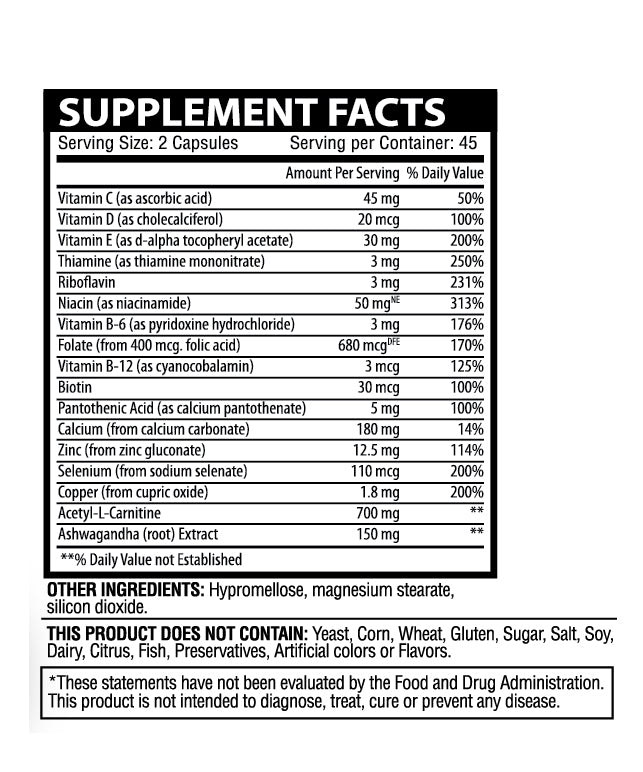 VitalCore™ – Advanced Strength, Energy & Vitality Formula